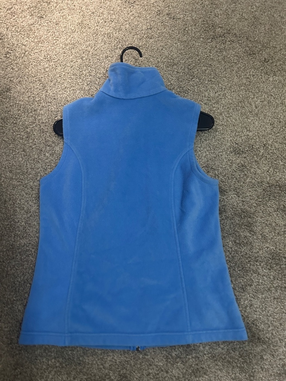 Columbia Sky Blue Fleece Zip Vest - Picture 3 of 3